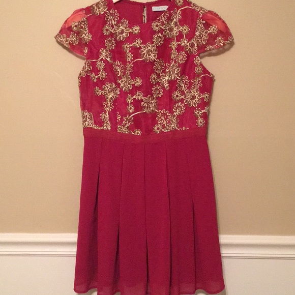 COPY - Special Occasion Dress Embellished w/Ribbon - Picture 2 of 8